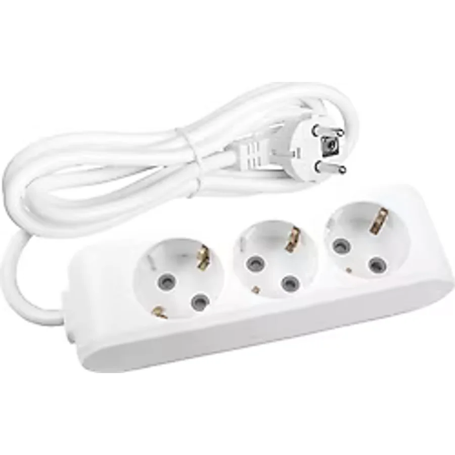 Viko Multi-let 90113305 Topraklı Beyaz 5 m 3'lü Priz
