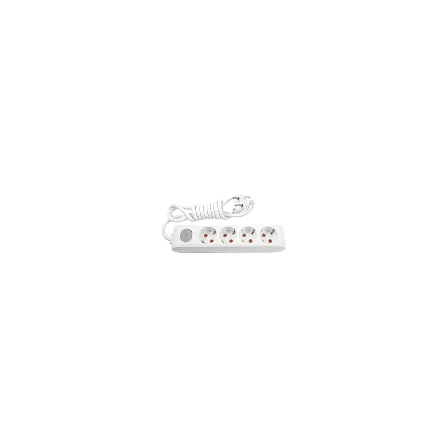 Viko Multi-let Topraklı Anahtarlı 5 m 4'lü Priz