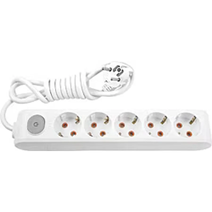 Viko Multi-let Topraklı Anahtarlı 5 m 5'li Priz