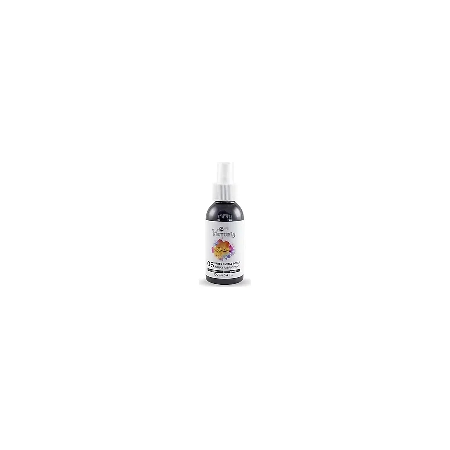 Viktoria 100 ml Siyah Sprey Kumaş Boyası
