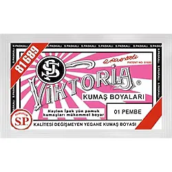 Viktoria Kumaş Boyası Ateşi Pembe