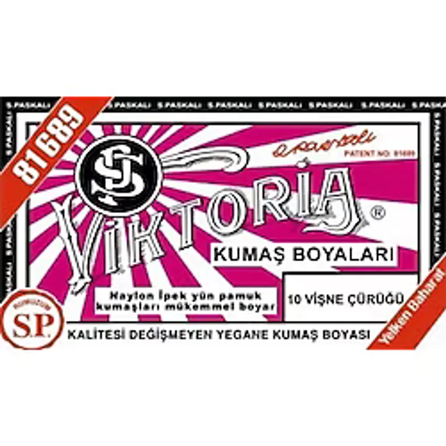 Viktoria Kumaş Boyası Vişne Çürüğü
