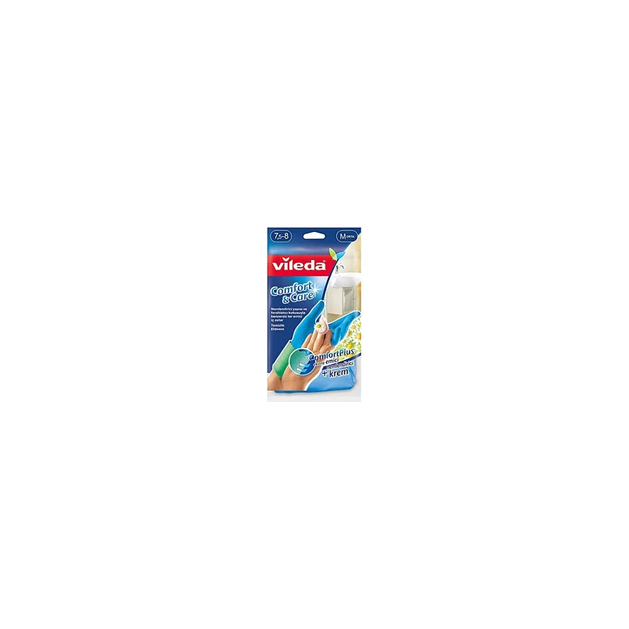 Vileda Comfort & Care Orta Boy Temizlik Eldiveni