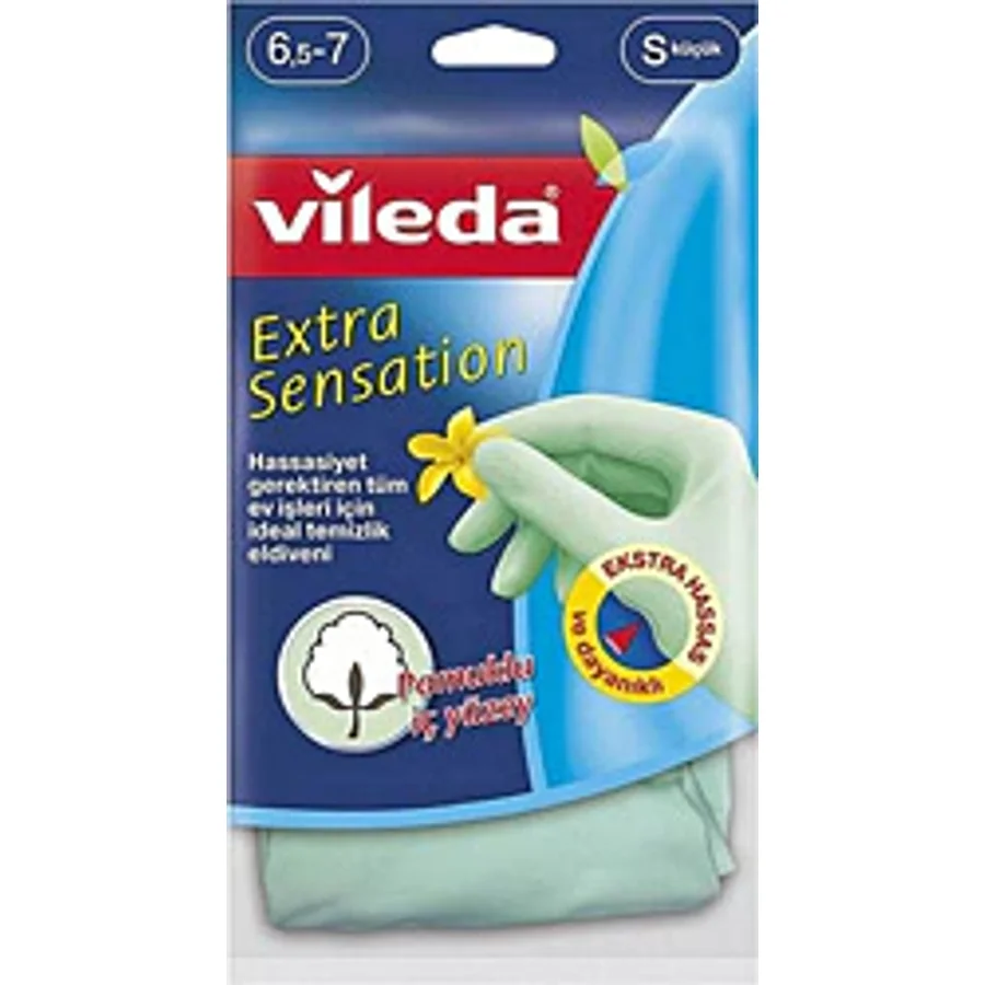 Vileda Extra Sensation Küçük Boy Temizlik Eldiveni