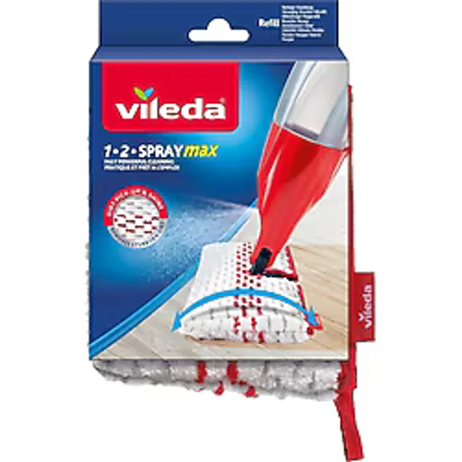 Vileda Sprey Max Çift Taraflı Sprey Mop + Yedek Mop