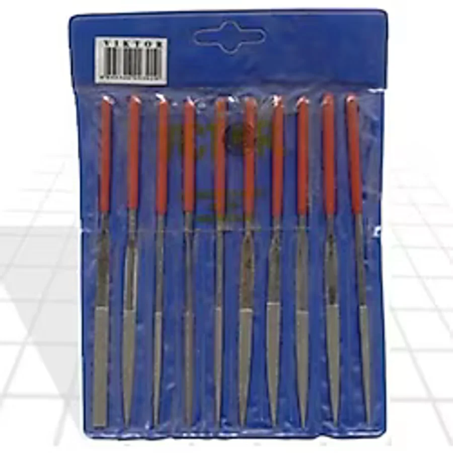 Vınko 10 Lu Elmas Saatçi Eğe Seti 140 X 50 X 3 Mm. (1 Takım)