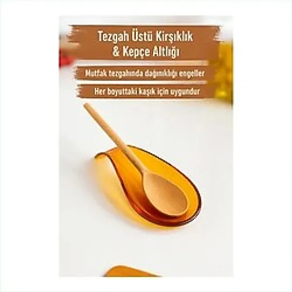 Vintessy Vıntessy Akrilik Bal Tezgah Üstü Kirli Kaşıklık & Kepçe Altlığı BZS01
