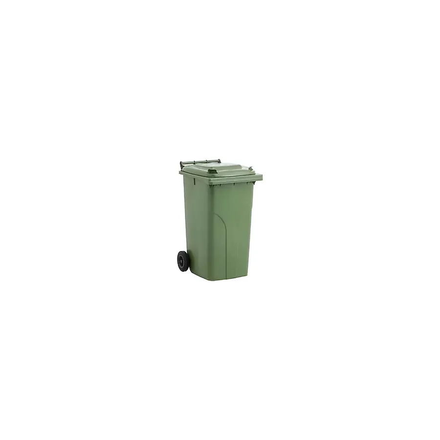 Violet Çöp Konteyneri 240 Lt- A+ Isıya Karşı Dayanıklı Malzeme - Yeşil