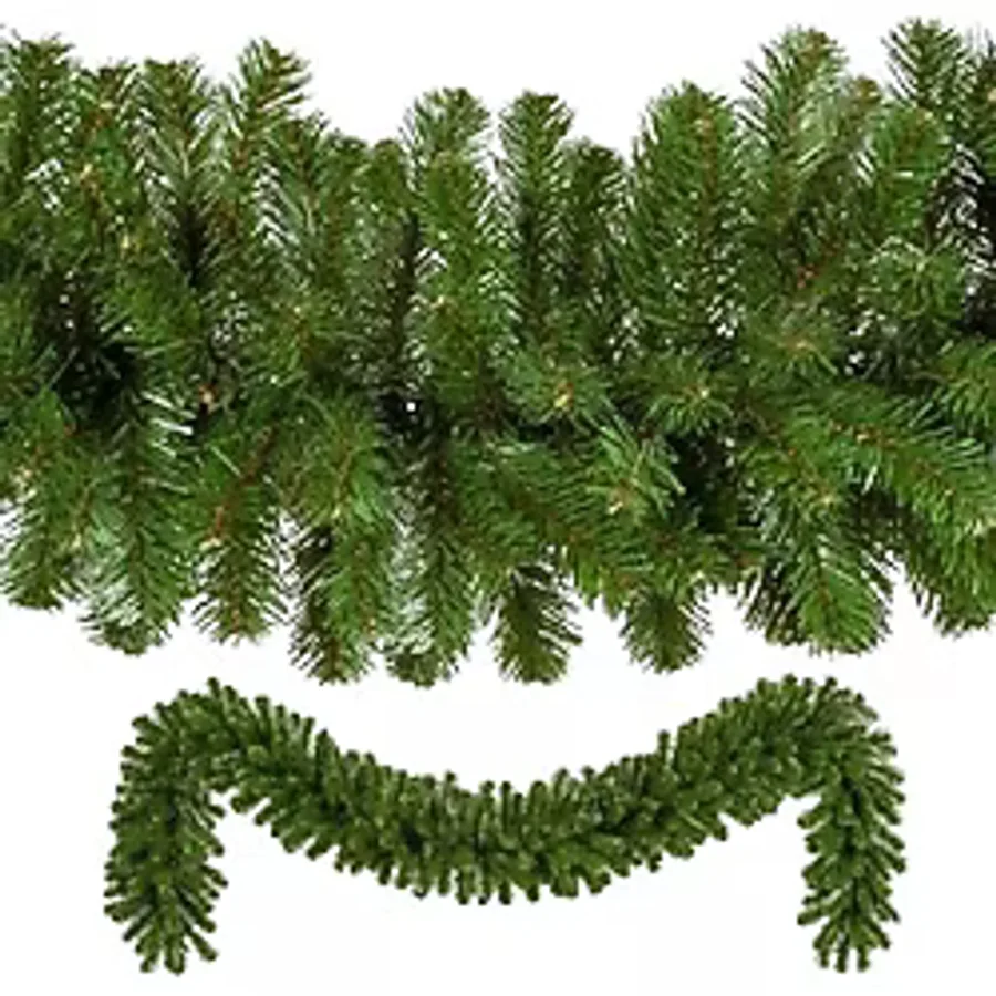 Vıp 2.50 Metre 32 Cm Çap Yeşil Garland Yeşil Çam Dalı Yılbaşı Süsleri Green Garland Decor Christmas
