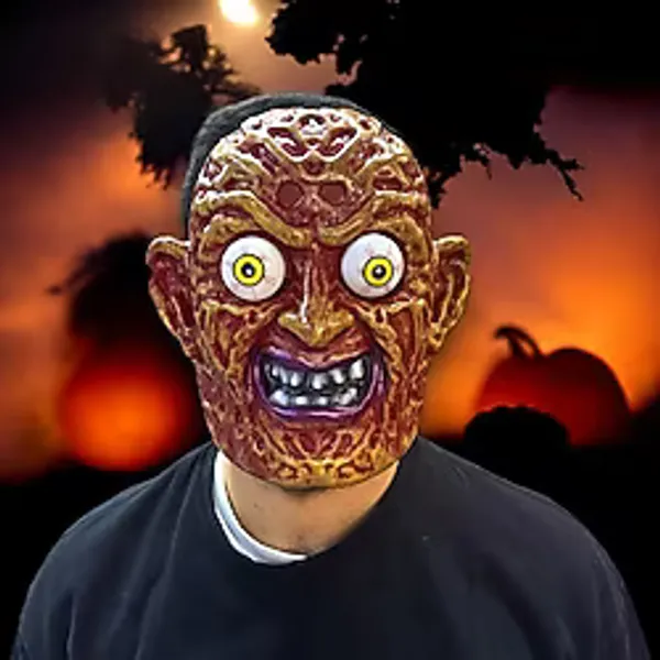 VIP HALLOWEEN MASK VIP CADILAR BAYRAMI FREDDY KRUEGER KORKU MASKESİ PARTİ MASKESİ THE MASK