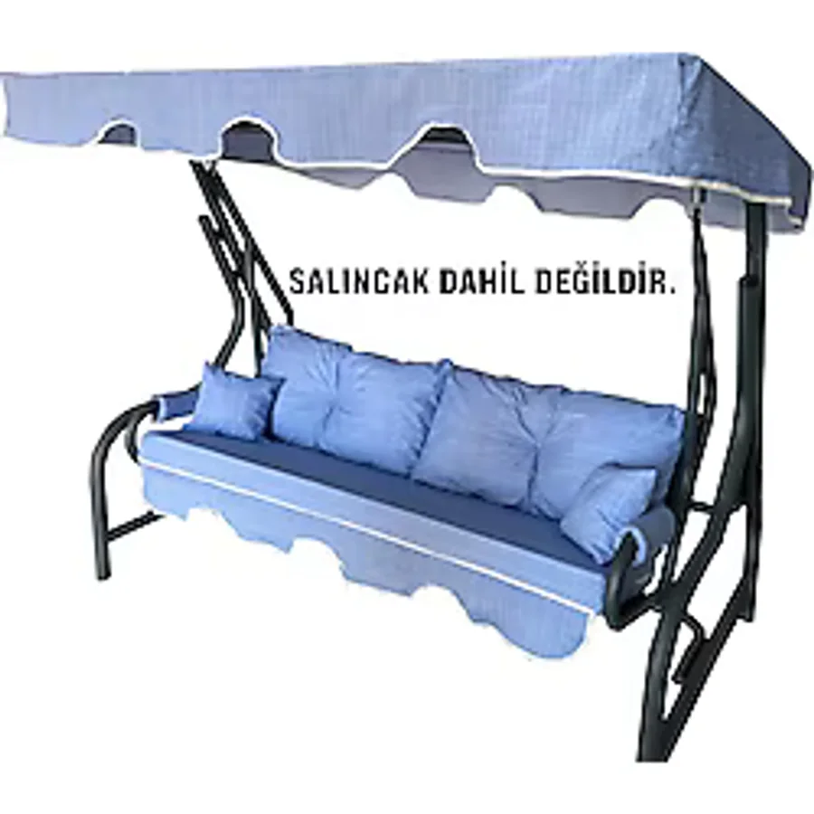 Vip Home Concept 3 Kişilik Lüks Vip Salıncak Minderi