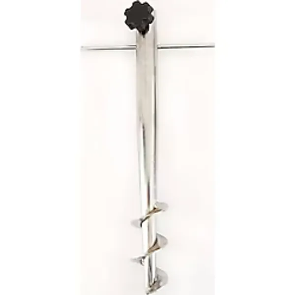 Vip Home Concept Plaj Şemsiye Kazığı Burgulu Metal Sıkma Aparatlı Bahçe Plaj 40 cm