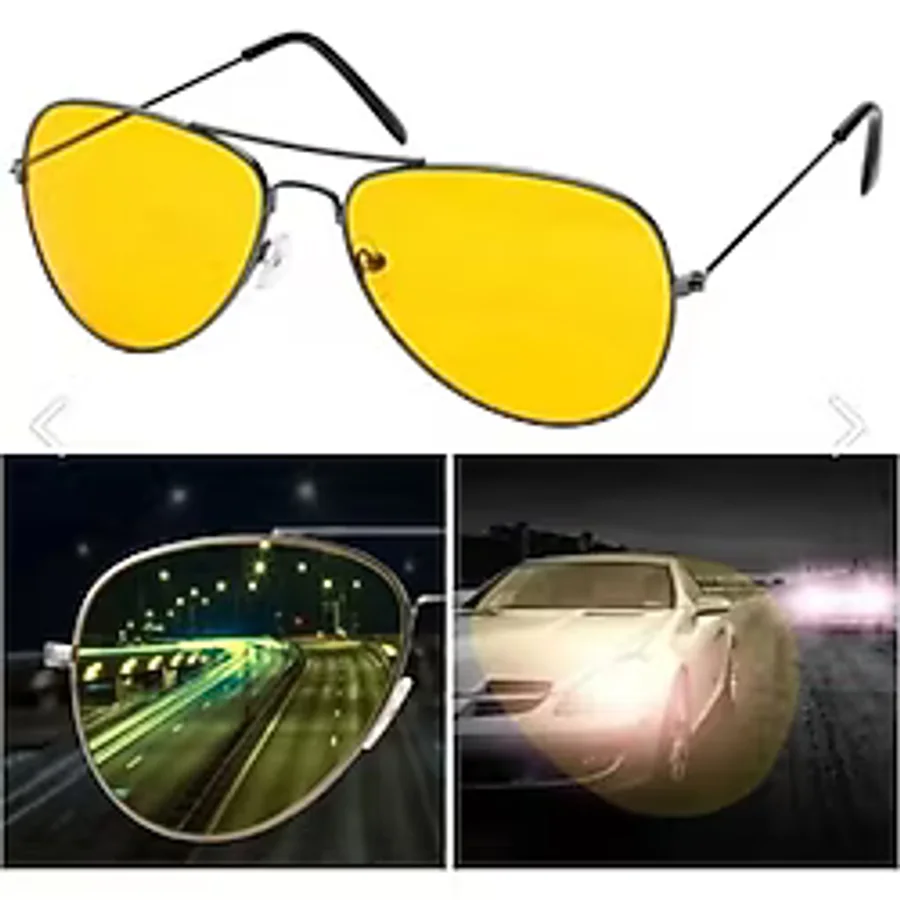 Vipfoni Anti Far Gece Görüş ve Güneş Gözlüğü Damla Model Gözlük