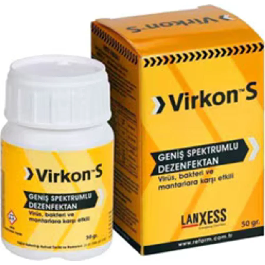 Virkon S Geniş Spektrumlu 50 gr Dezenfektan
