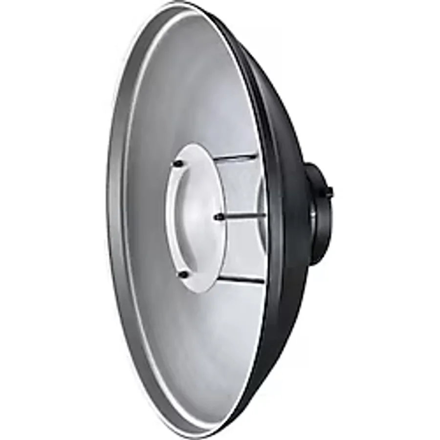 Visico RF-700 Beauty Dish Tas Reflektör - Siyah Gümüş