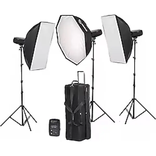 Visico VC-600HH III 3'lü Paraflaş Kiti