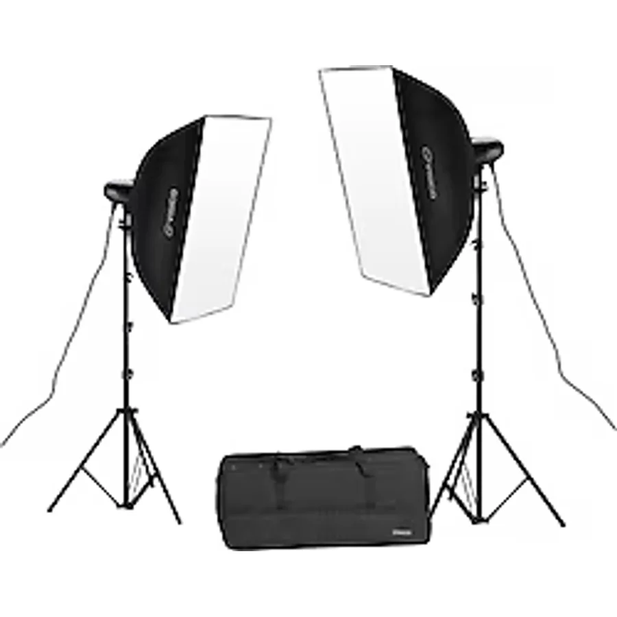 Visico VL-400 II Plus Elfin 2'li Paraflaş Seti