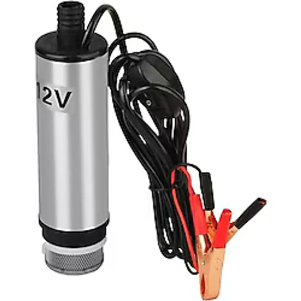 VISLONE 12Volt Kendinden Emişli Dalgıç YAĞ POMPASI Küçük Elektrikli Su Yağ Transferi Yakıt Ikmali Dalgıç Pompa Araba Motosiklet İçin Taşınabilir YAĞ POMPASI