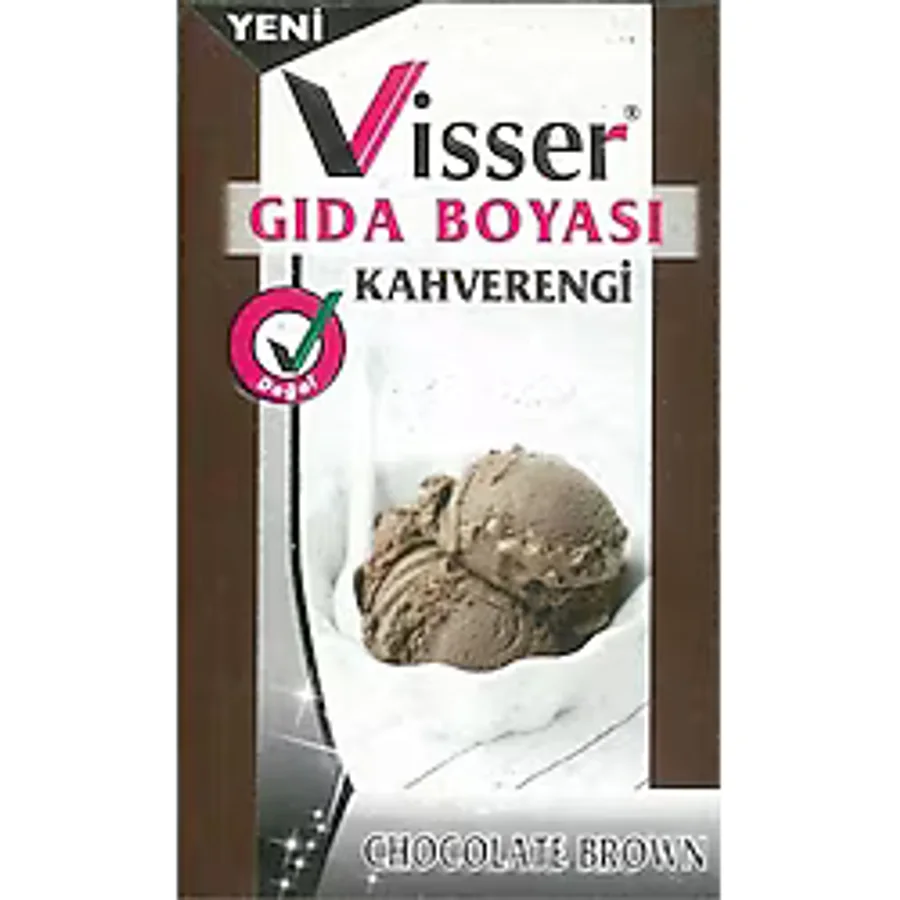 Visser Toz Gıda Boyası Kahverengi