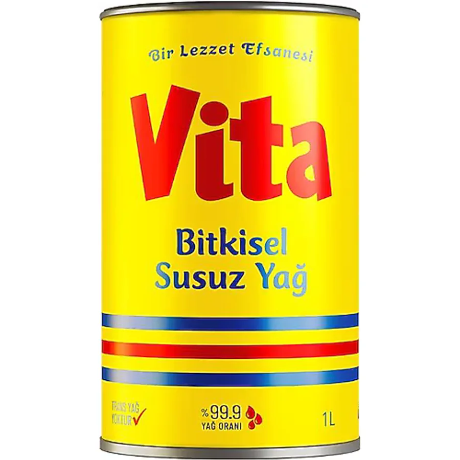 Vita Bitkisel Susuz Margarin 1 lt