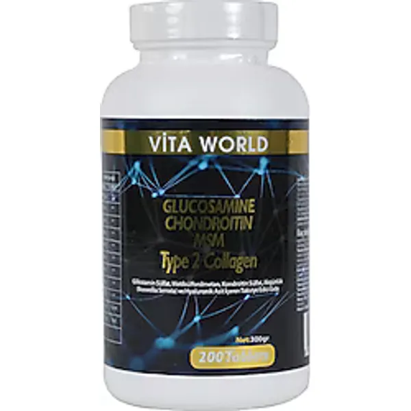 Vita World Glukozamin Chondroitin 200 Tablet