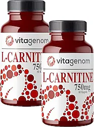 Vitagenom L-Carnitine 750 mg 60 Kapsül 2'li