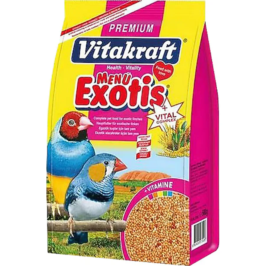 Vitakraft Menu Jod Vital Complex Premium 500 gr Egzotik Kuş Yemi