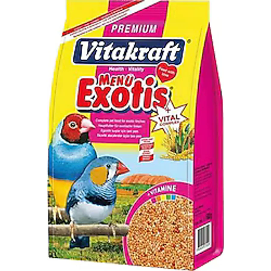 Vitakraft Menu Jod Vital Complex Premium 500 gr Egzotik Kuş Yemi