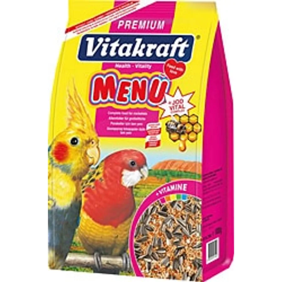 Vitakraft Menu Premium 1 kg Paraket Yemi