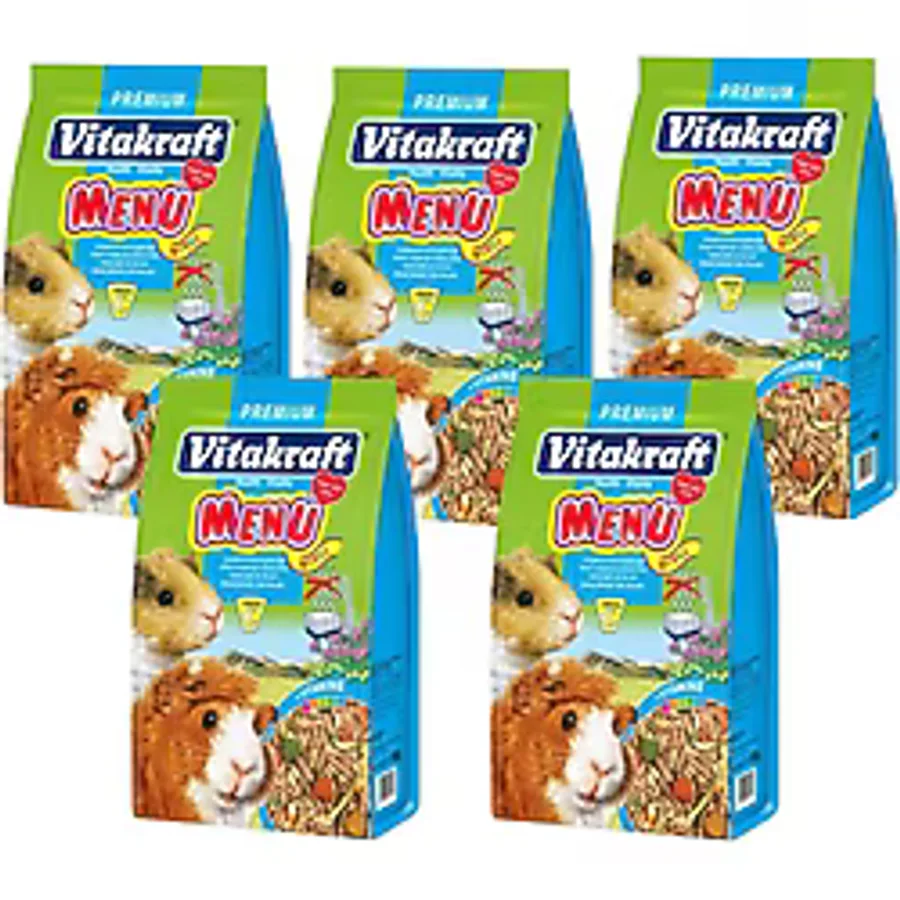 Vitakraft Menu Vital 1000 gr 5'li Paket Ginepig Yemi
