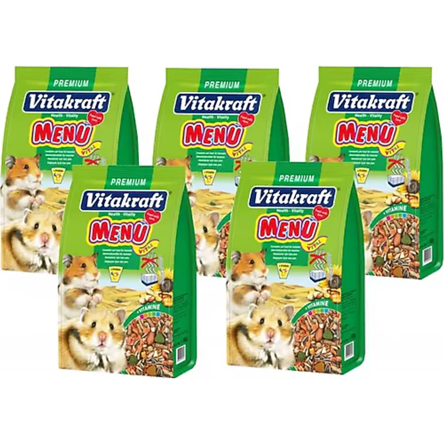 Vitakraft Premium Menu 1000 gr 5'li Paket Hamster Yemi