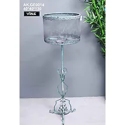 Vitale Antik Green Ayaklı Tealıght AK.GE0014