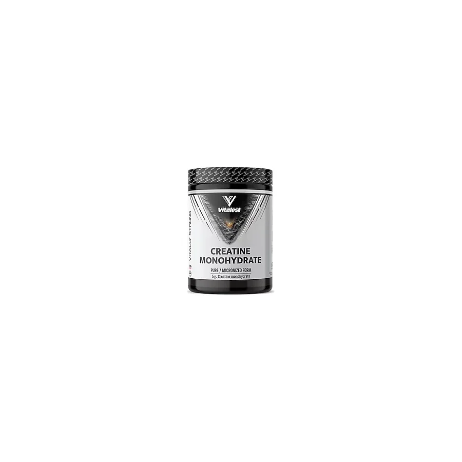 Vitalest Kreatin Toz 300 gr Mikronize Kreatin Monohidrat, Güç Artışı ve Kas Performansı İçin Sporcu Takviyesi