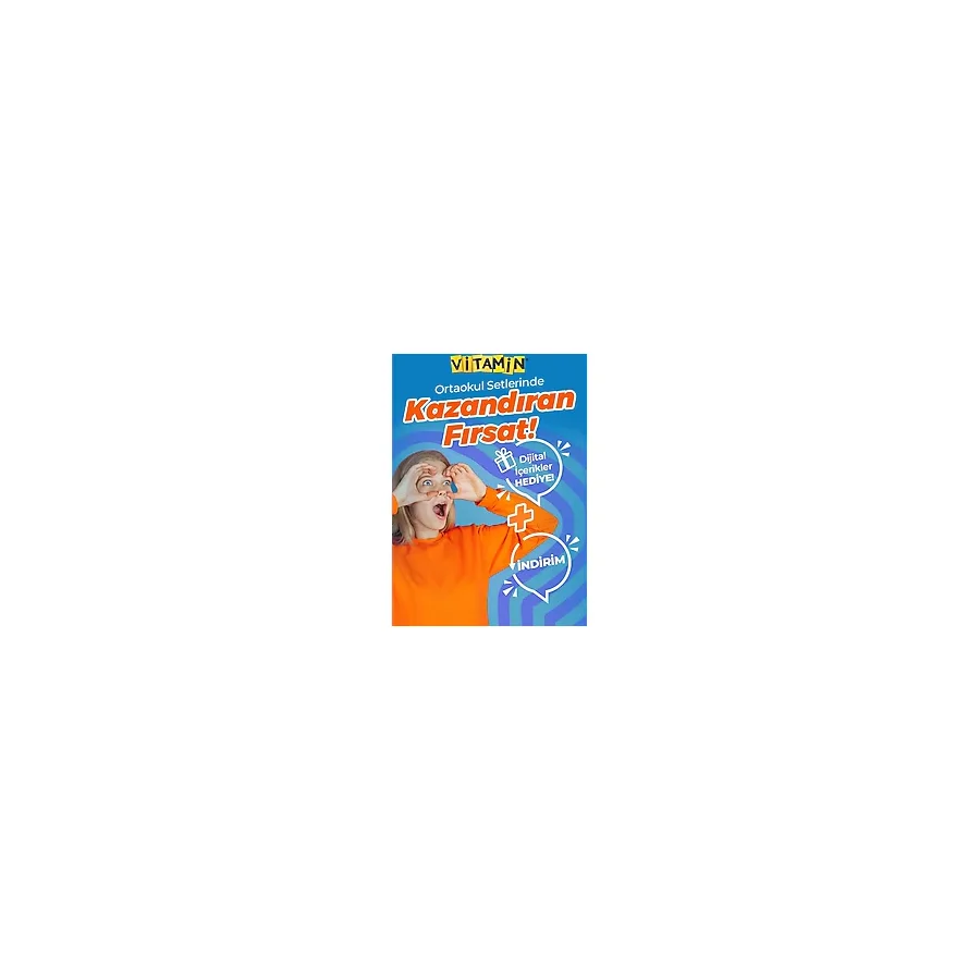 Vitamin Kitapları 6. Sınıf Tüm Dersler Dijital + 7. Sınıf Ders Ve Yardımcı Kitap Seti (8 Kitap)