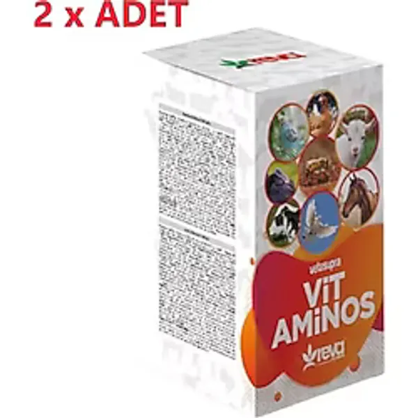 Vitaminos Vitamin-Aminoasit Takviyeli Hayvan Yem Katkı-2 Adet