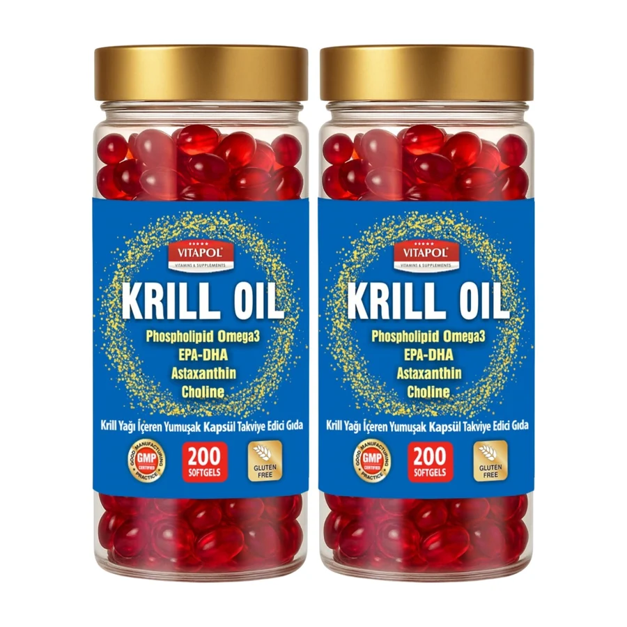 Vitapol Krill Oil 200 Kapsül 2'li