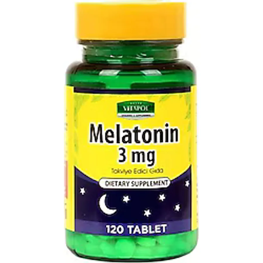 Vitapol Melatonin Fast Dissolve Çilek Aromalı 3 mg 120 Tablet