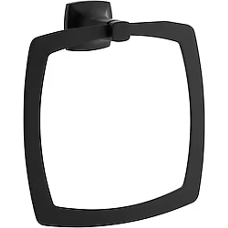 VitrA A4412036 Base 400 Siyah Halka Havluluk