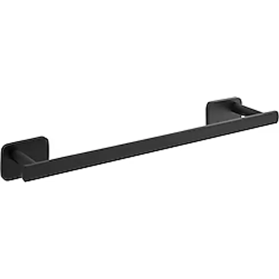 VitrA A4413136 Base 600 Uzun Mat Siyah Havluluk