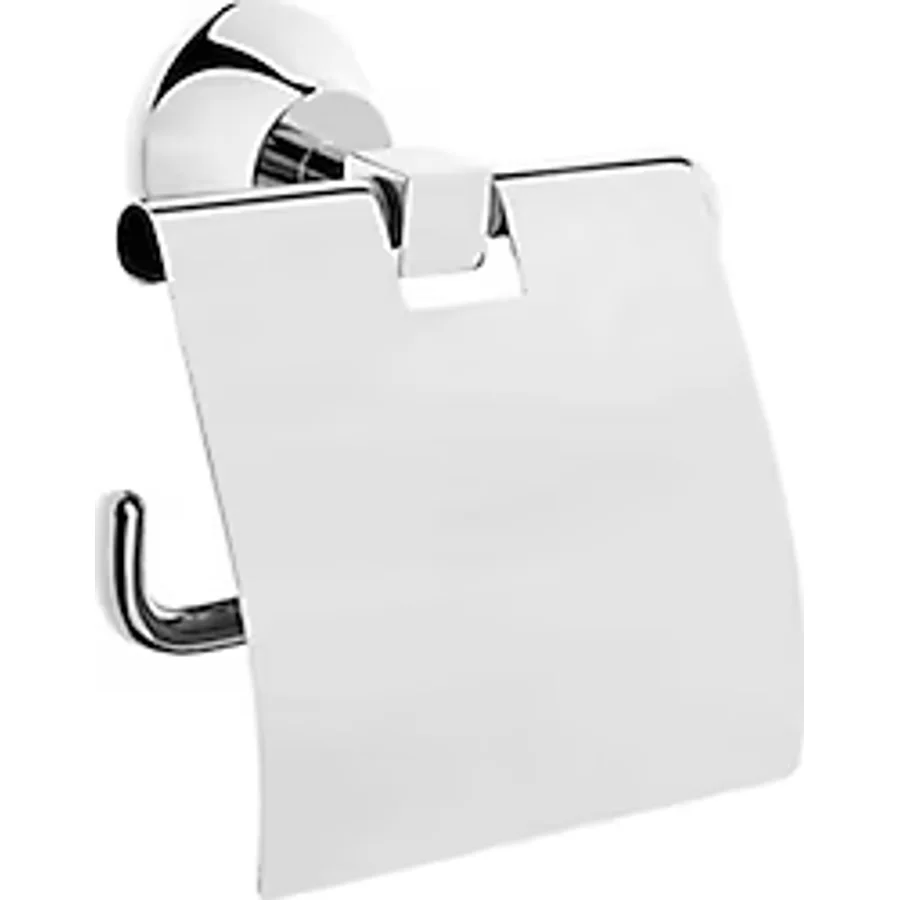 VitrA A44422 Juno Classic Kapaklı Krom Tuvalet Kağıtlığı