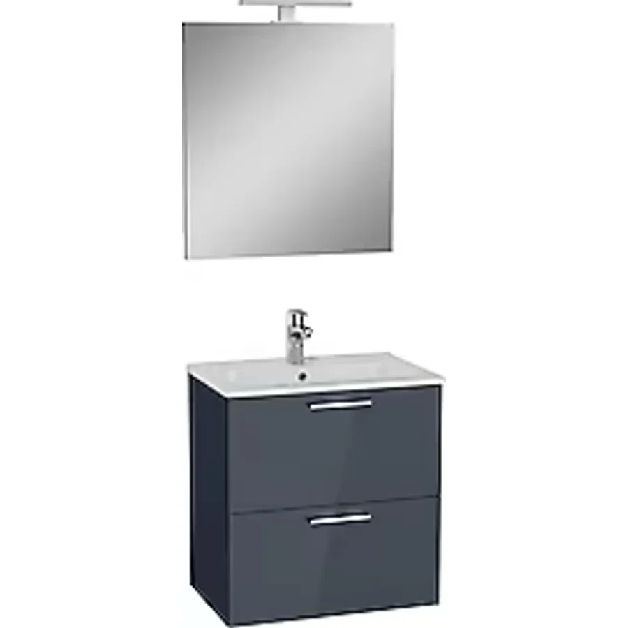 VitrA Mia 75102 Çekmeceli 60 cm Banyo Dolabı Seti
