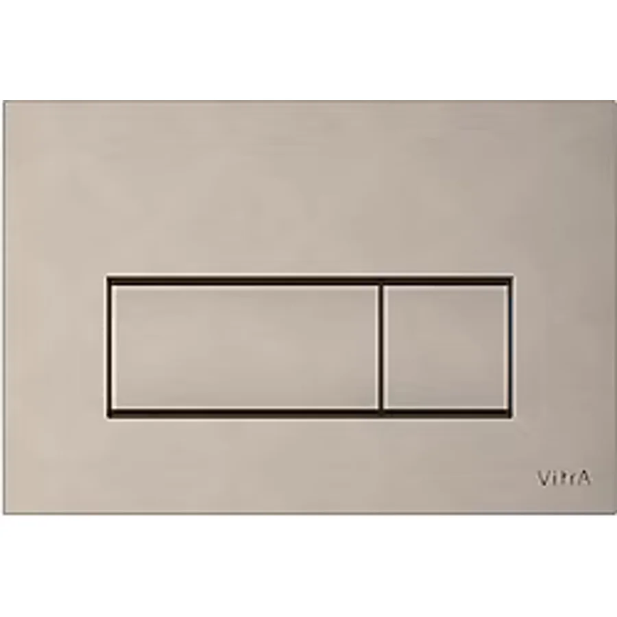 VitrA Root Square 740-2395 Fırçalı Nikel Kumanda Paneli