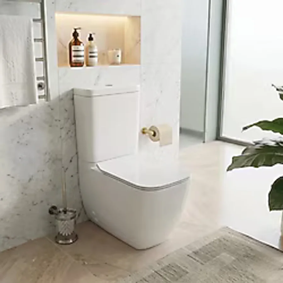 Vitra S25 Smooth Flush Kanalsız Beyaz Duvara Tam Dayalı Klozet Rezervuar Seti 9892B003-7201