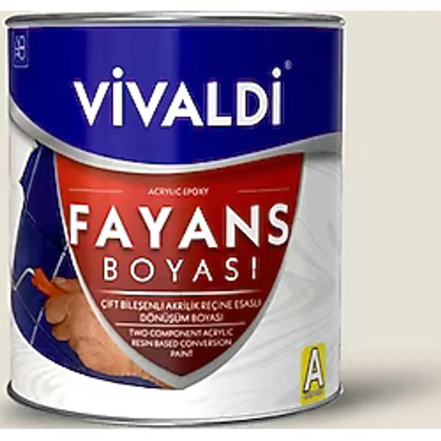 Vivaldi Fayans Boyası - Astar Ve Vernik Gerektirmeyen Boya - Ekru