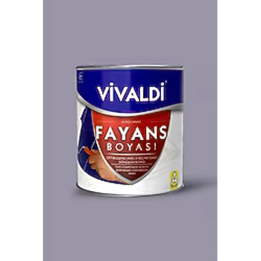 Vivaldi Fayans Boyası - Astar ve Vernik Gerektirmeyen Boya - Sınırsız Renk 1 kg - 1 lt - MorSalkım
