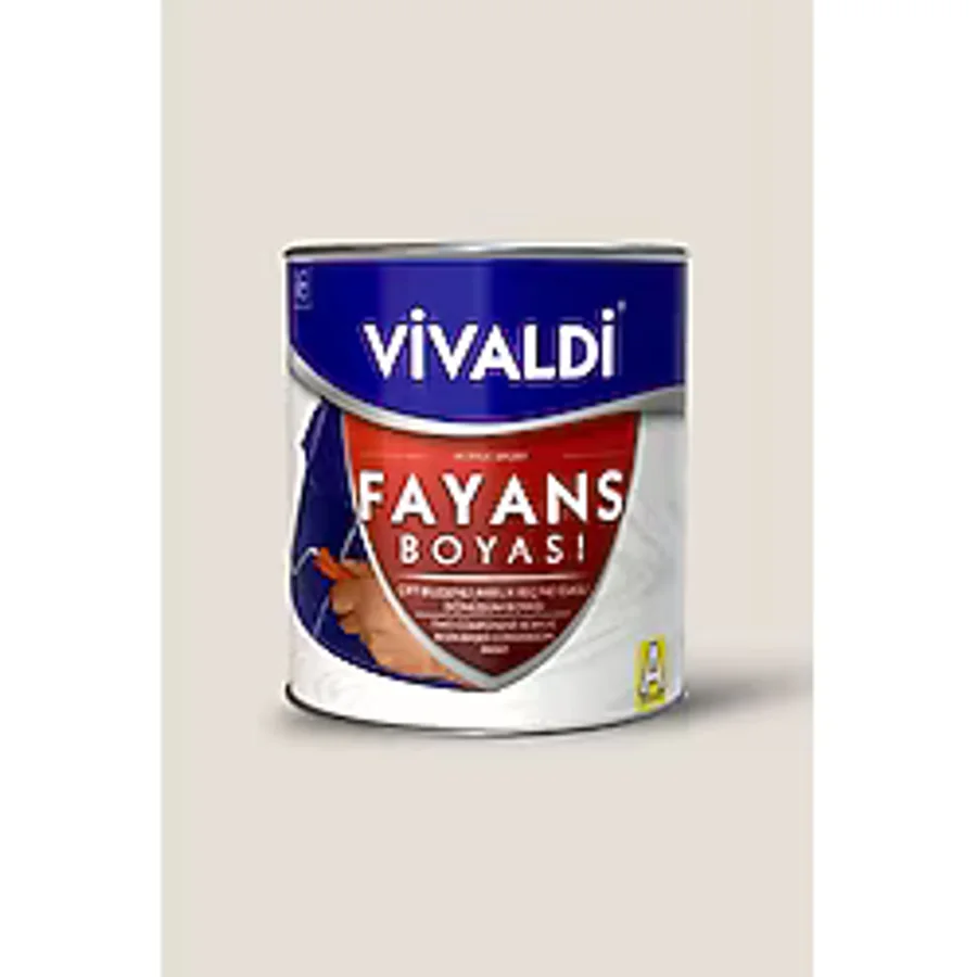 Vivaldi Fayans Boyası - Astar ve Vernik Gerektirmeyen Boya - Sınırsız Renk 1 kg - 1 lt - SedefIşıltısı