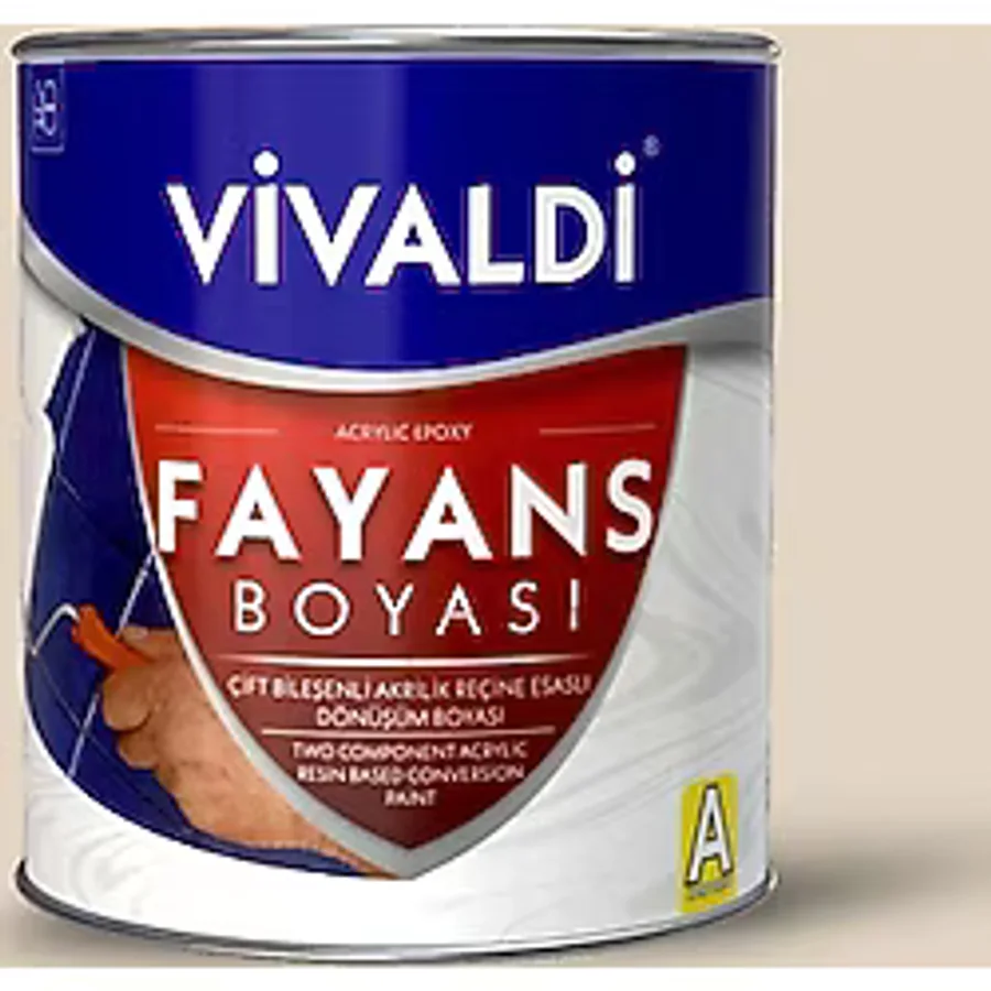 Vivaldi Fayans Boyası - Astar Ve Vernik Gerektirmeyen Boya - Sınırsız Renk 1 Kg