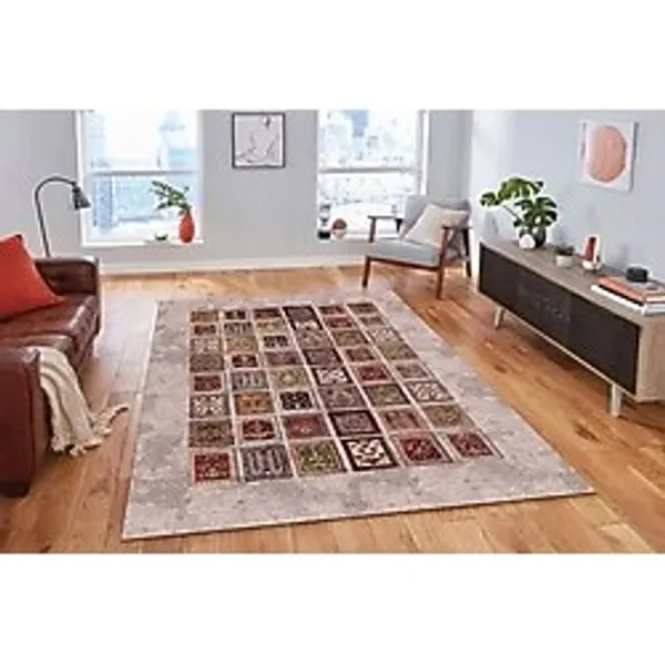 Vivense Aida Home Puzzle Salon Halisi, 80x300 Çok Renkli