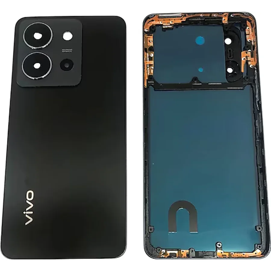 Vivo Y36 V2247 Kasa Arka Kapak Pil Kapağı Siyah