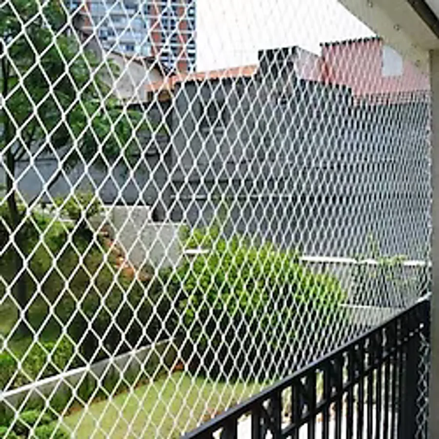 viyolmarketim Balkon Filesi 3x12 Metre Bahçe Balkon Filesi Ağı Kedi Kuş Önleme Güvenlik Filesi